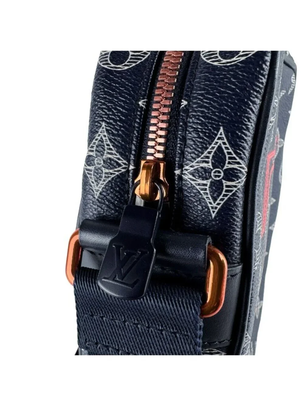 Louis Vuitton Shoulder Bag Monogram Ink Danube PM